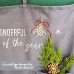 Adventskalender Wandteppich – grey – Bild 6
