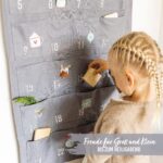 Adventskalender Wandteppich – grey – Bild 7