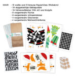 Adventskalender gestanzt - Winterwald MIX – Bild 3