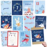 Aktivitäten Adventskalender für Kinder inkl. Bastelmaterial & Keksform