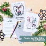 Karten Adventskalender international/englisch - Set 7 – Bild 4
