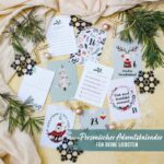 Karten Adventskalender international/englisch - Set 7 – Bild 5