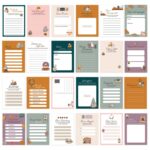 Karten Adventskalender für Familie - Set 10 – Bild 3