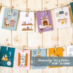 Karten Adventskalender für Familie - Set 10 – Bild 5
