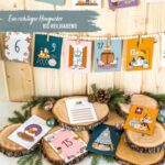 Karten Adventskalender für Familie - Set 10 – Bild 6