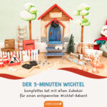 Wichtel-Set zum Advent – Bild 2