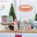 Adv Häuser Kisten Tüten Weihnachtsstadt Pastell – Bild 5