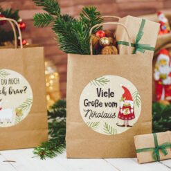 Alternative view of Geschenktüten zum Nikolaus – Wichtel