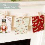 6 bunt bedruckte Geschenktüten – Nussknacker – Bild 2