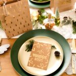 6 goldfolierte Geschenktüten – Holly Jolly – Bild 6