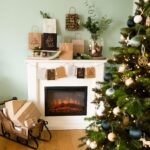 6 goldfolierte Geschenktüten – Holy Night – Bild 4