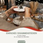 Kuchen Etagere zu Weihnachten