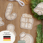 Holzspielset mit Faden Weihnachten – Bild 6