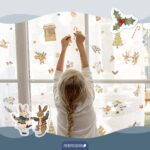 Fensteraufkleber Wintertiere – Bild 6