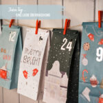 Adventskalender Christmas blau – Bild 3