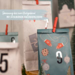 Adventskalender Christmas blau – Bild 4