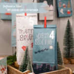 Adventskalender Christmas blau – Bild 5