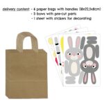 XXL Ostertüten Henkel 9 - Mix Hase Schaf Huhn – Bild 4