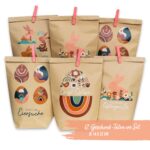 12 Geschenktüten zu Ostern - 14x22 Boho - Set 6 – Bild 7