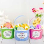 Osterbecher - Osternest bunt  - mit Henkel - Set 2 Bunt – Bild 3