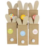 Hasentüte mit Pompom und Ohren - Set 1- Kräftig