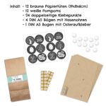 Hasentüte mit Pompom und Ohren - Set 3 - Tafel – Bild 2