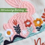 Ostern Leinensäckchen - 6er - Boho - Set 2 – Bild 3
