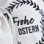 Ostern Leinensäckchen - 6er - Hasen - Set 3 – Bild 4
