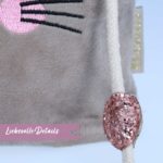 Ostern Handtasche Hase - Set 2 - braun – Bild 3