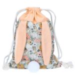 Ostern Rucksack Blumen pfirsichfarben