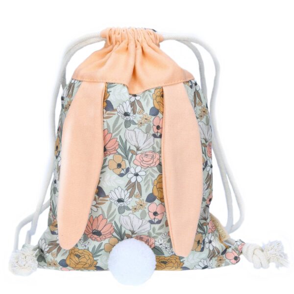 Ostern Rucksack Blumen pfirsichfarben
