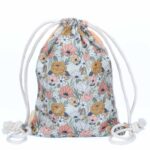 Ostern Rucksack Blumen pfirsichfarben – Bild 2