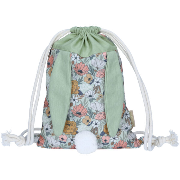 Ostern Rucksack Blumen grün