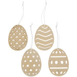 Ostern Cutout Anhänger - Muster - Set 1