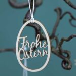 Ostern Cutout Anhänger - Hasen - Set 2 – Bild 5