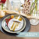 4 Osterbesteckhalter Filzeier grau weiss - Set 01 – Bild 3