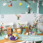 4 Osterbesteckhalter Filzhasen pastell - Set 02 – Bild 6