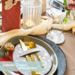 8 Osterglasuntersetzer Filzeier grau weiss - Set 03 – Bild 6