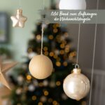 13 Weihnachtskugeln aus Pappmaché – Braun – Bild 3