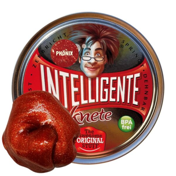 Intelligente Knete Phönix (Glitzer-Farben)