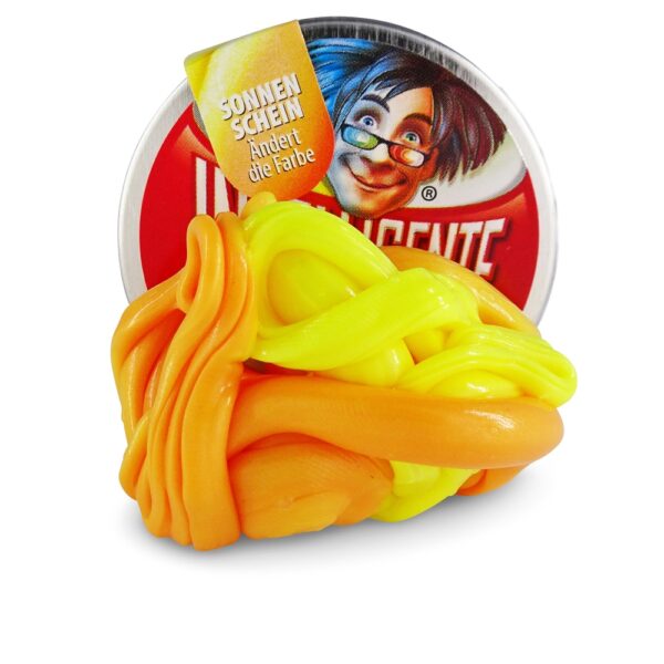 Intelligente Knete Kleine Dosen Sonnenschein