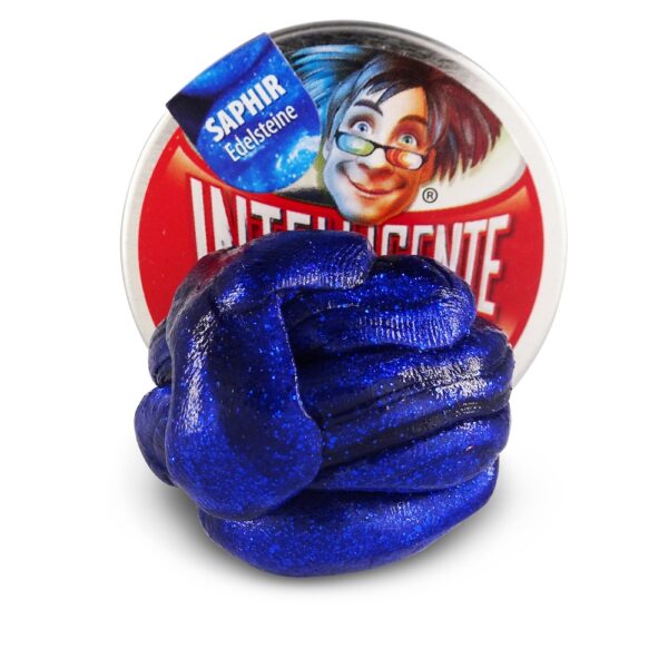 Intelligente Knete Kleine Dosen Saphir