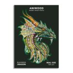 Aniwood Puzzle Motiv Drache (M) – Bild 2