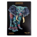 Aniwood Puzzle Motiv Elefant (M)