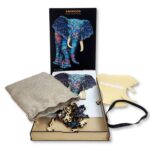 Aniwood Puzzle Motiv Elefant (M) – Bild 2