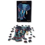 Aniwood Puzzle Motiv Elefant (M) – Bild 8