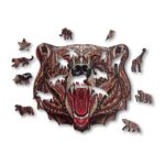 Aniwood Puzzle Motiv Bär (M) – Bild 3