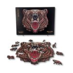 Aniwood Puzzle Motiv Bär (M) – Bild 7