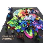 Aniwood Puzzle Motiv Papagei (M) – Bild 3