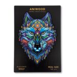 Aniwood Puzzle Motiv Wolf (S)
